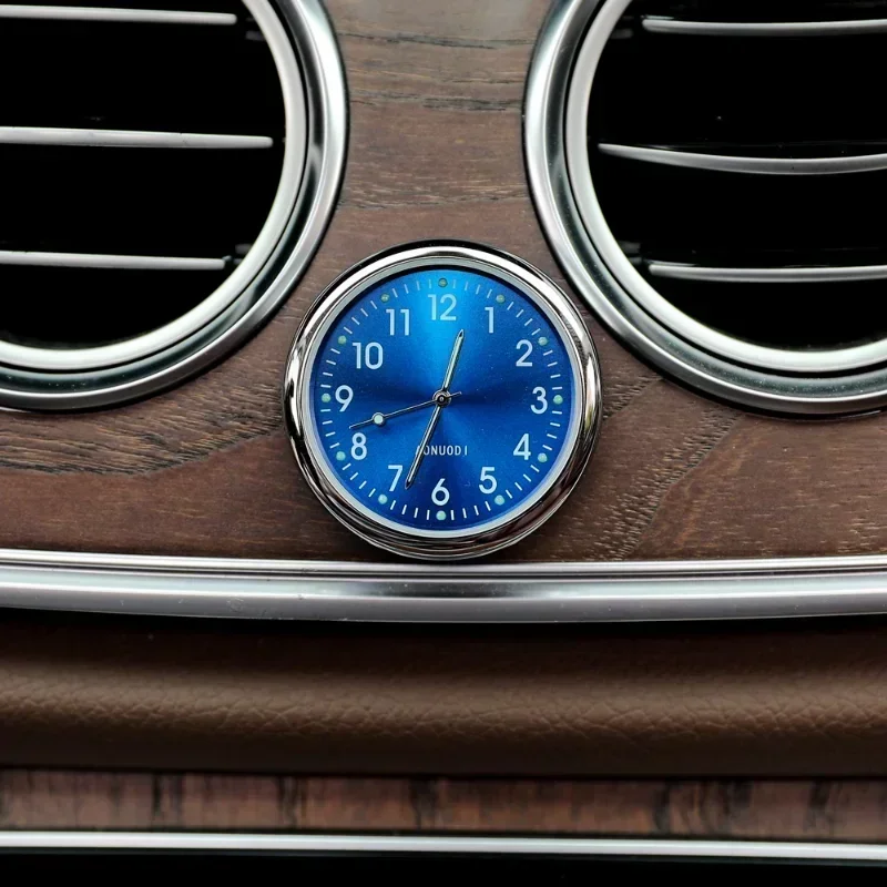 NEW Mini Luminous Car Dashboard Clock Digital Watch Universal Quartz Stick on Auto Ornament for Car Electronics Accessories