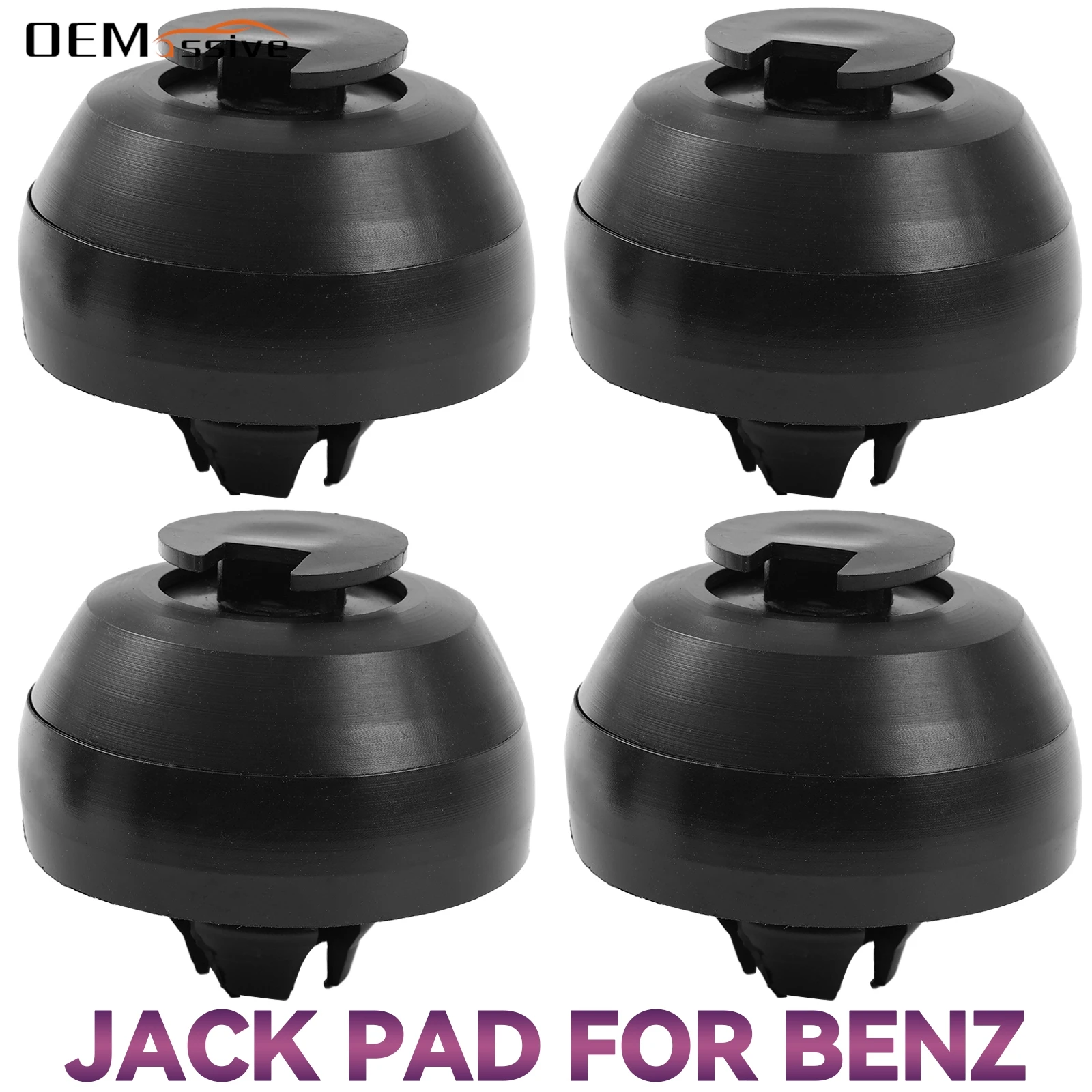 4Pcs For Mercedes Benz W124 W202 W208 R129 W210 W215 Car Jack Pad Lifting Support Adaptor Pad OE# 0019979586 Auto Accessories