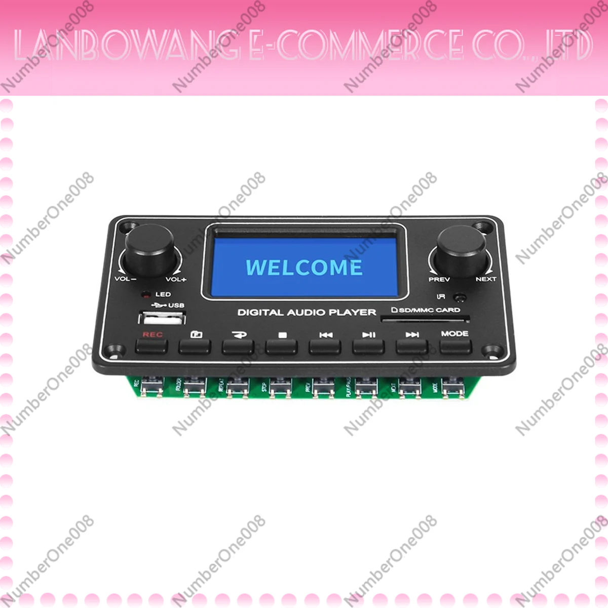 LCD MP3 Player Module 28X64 Display Bluetooth Digital Audio Decoder Board TDM157 USB SD BT FM for Car Home Amplifier