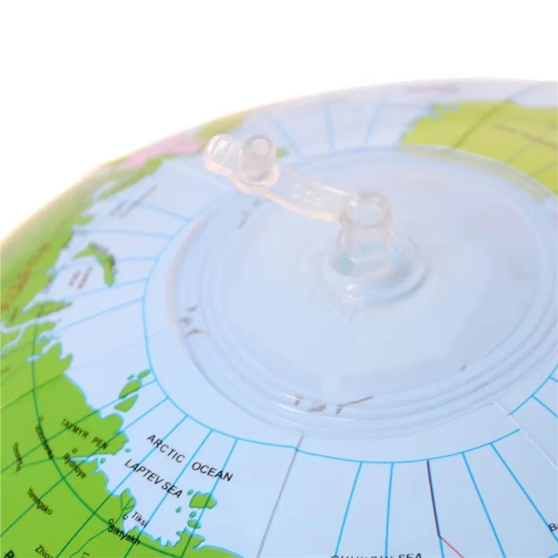 90CM Inflatable Earth World Geography Globe Map Balloon Toy Beach Ball Early Educational Supplies Kids Learning Outdoor Toys