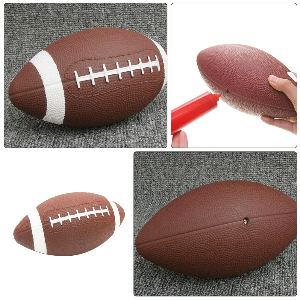 

School Pvc Professional Rugby Durable Outdoor Training Ball High-Grip Surface Fun Plaything Synthetic Resistant