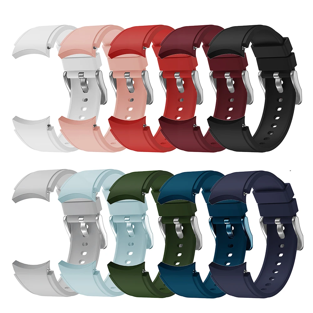 No Gap Silicone Strap For Samsung Galaxy Watch 6 5 4 Smart Watch Band For Galaxy Watch 4 Classic 42mm 46mm/6 Classic 43mm 47mm