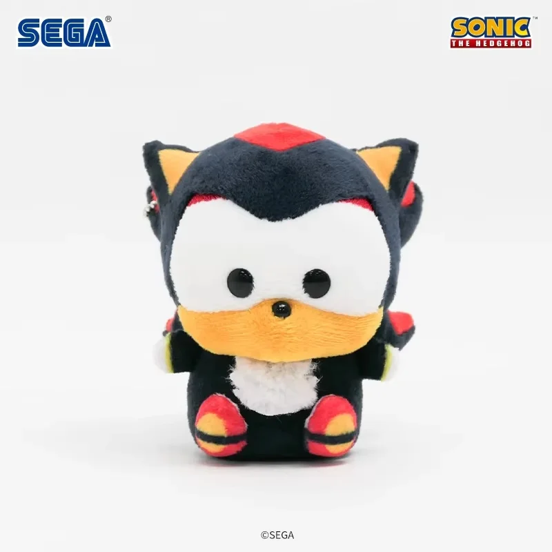

HOT SEGA Prize Sonic The Hedgehog Tails Mini Plush Keychain Cooro Series Soft Stuffed Doll Bag Charm Anime Game Collectible Gift
