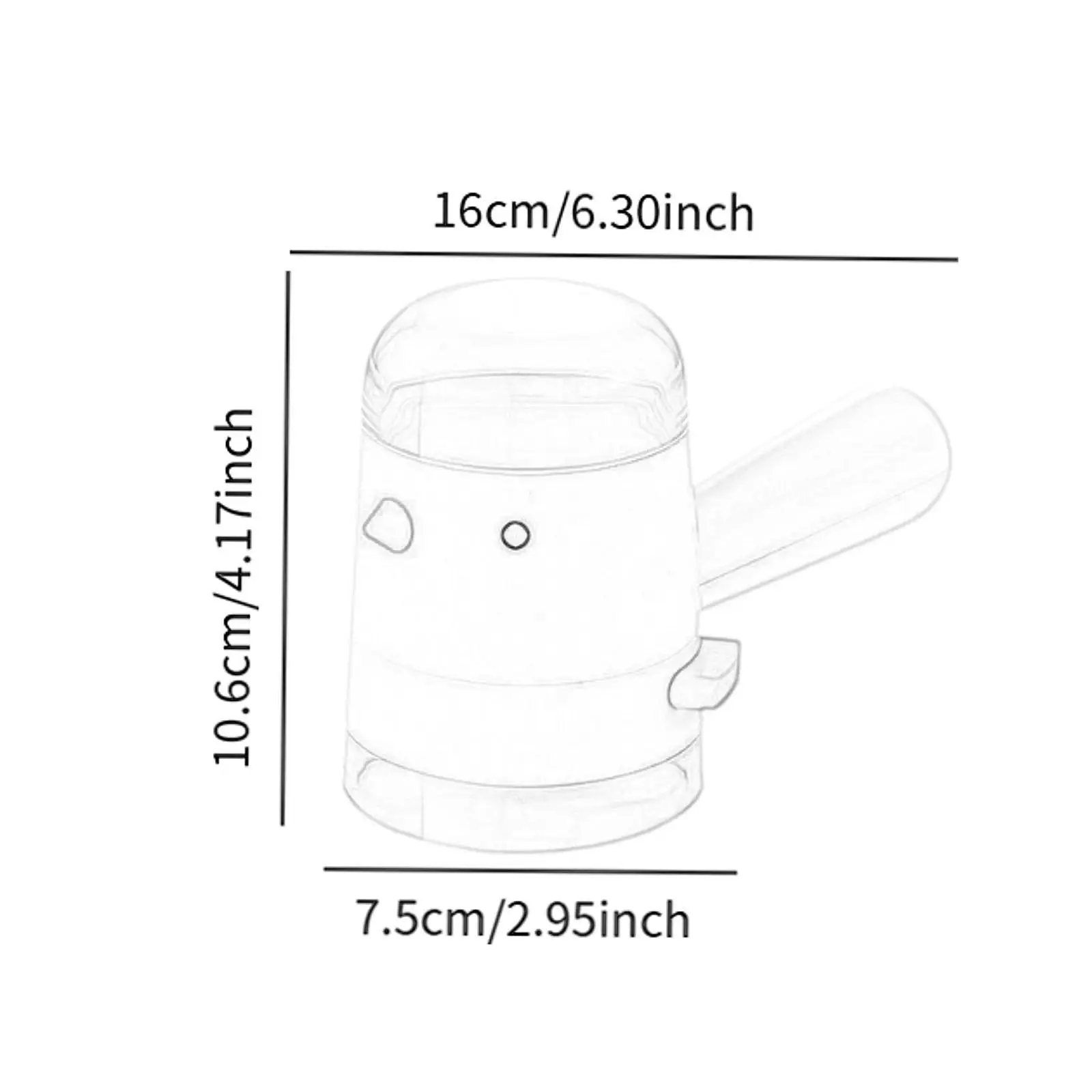 Quantitative Gewürzflasche, Haushaltssalzglas für Restaurant, Wohnung