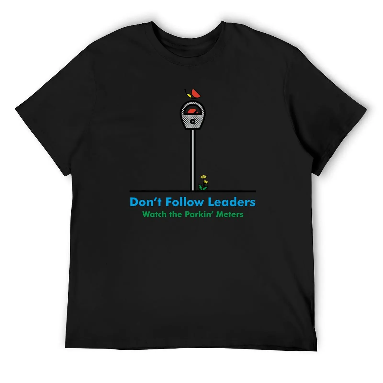 

Don't follow leaders, subterranean homesick blues bob dylan T-Shirt oversized t shirts men