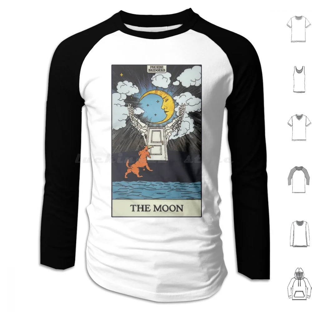 Tarot Phoebe Bridgers Moon Song Hoodies Long Sleeve Phoebes Bridgers Man I Love Funeral Halloween Ghost Garden Phoebes