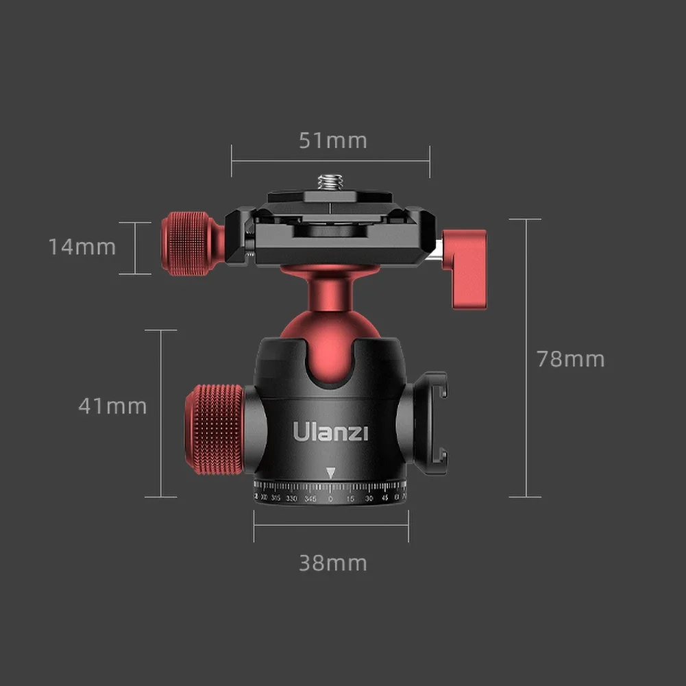 For U-70 Đầu Toàn Cảnh 360 Chân Máy Đầu Giày Lạnh Hình Cầu Chân Đế Phụ Kiện Muitifunction Di Động Chân Máy Đầu Thép Không Gỉ