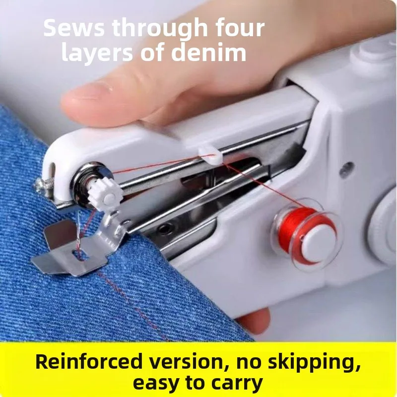 

Portable Sewing hine Handheld Repair Needle Multi-piece Set Home Use Sewing Device Hanrt Fixing Tool