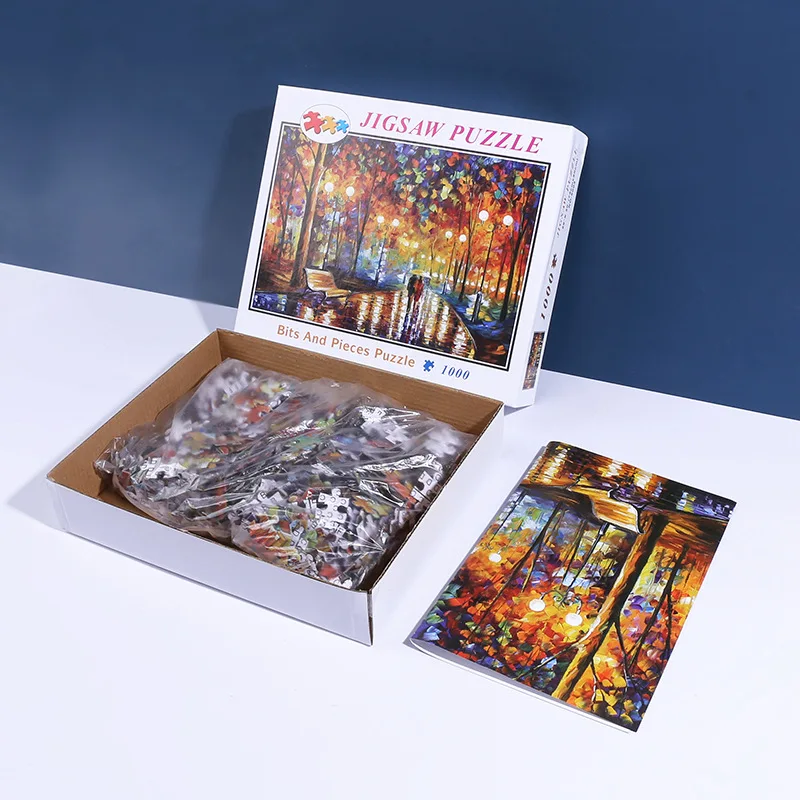 1000 Pieces Puzzle Jigsaw Landscape Paintings Are Creative Interesting And Difficult Decompress For Adult Children Puzzle p462