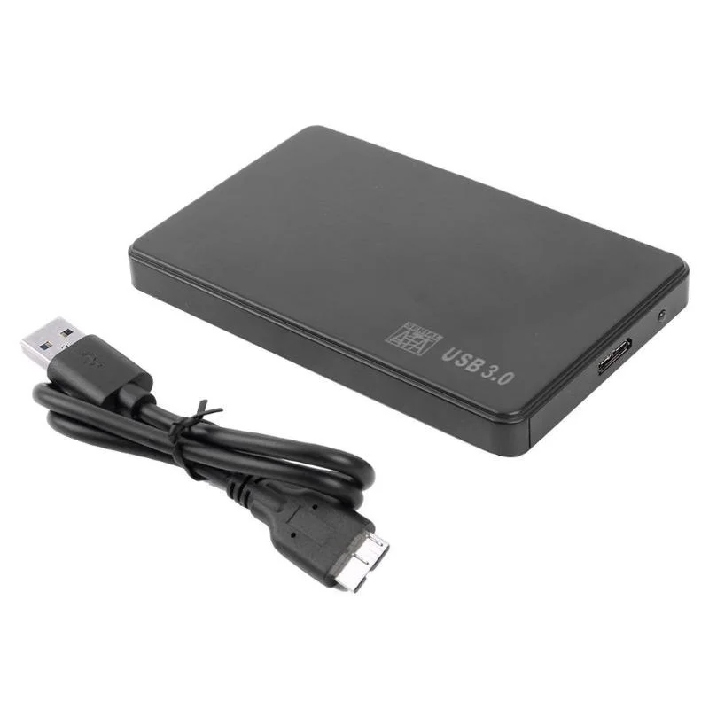 SSD 외장 스토리지 HDD 박스용 모바일 하드 드라이브 케이스, SATA USB3.0 HDD 인클로저, 2.5 인치 