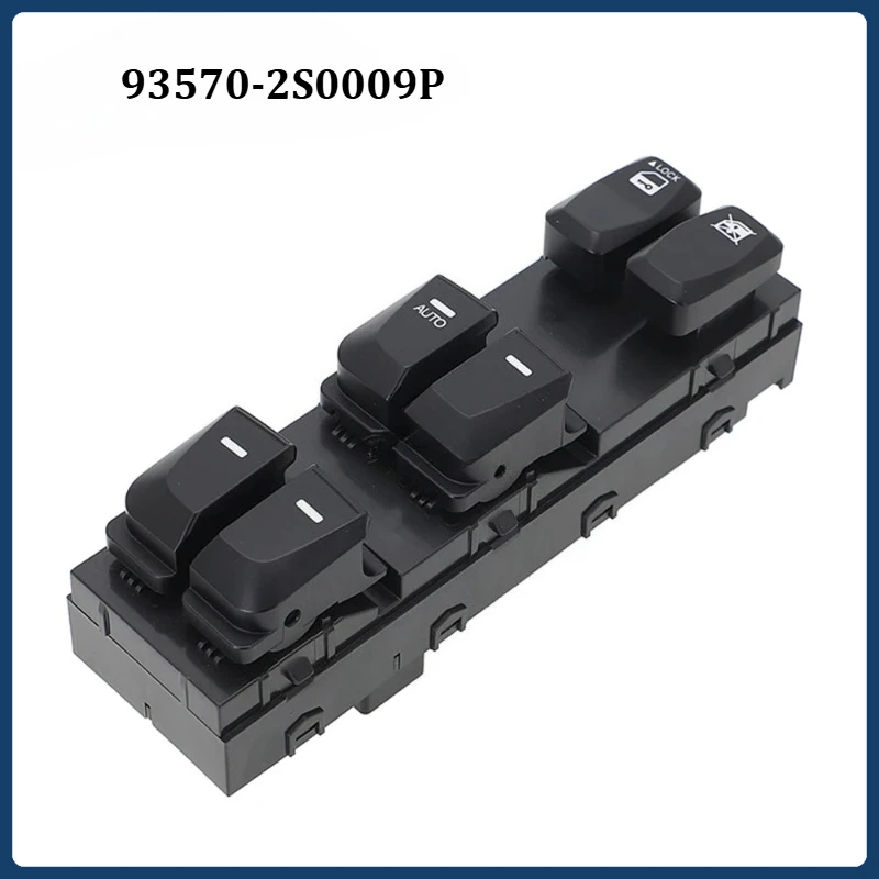 93570-2S0009P For Hyundai Tucson IX35 2010 2011 2015 LHD Car Electric Power Window Front Left Side Master Switch Button