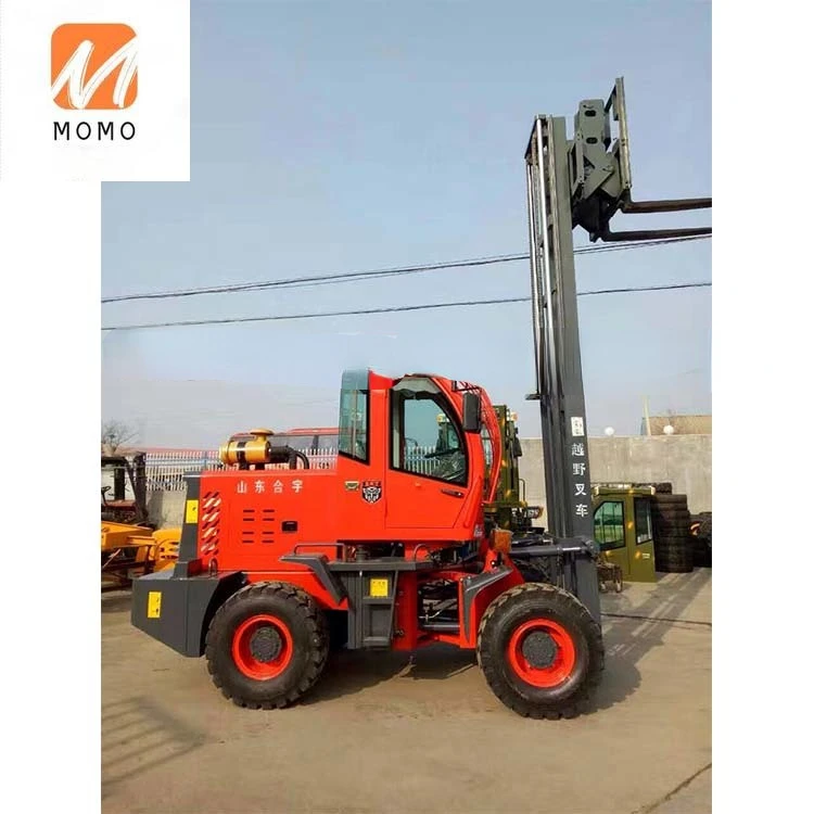 Fully floating cab forklift, fully automatic and high-performance diesel forklift equipment