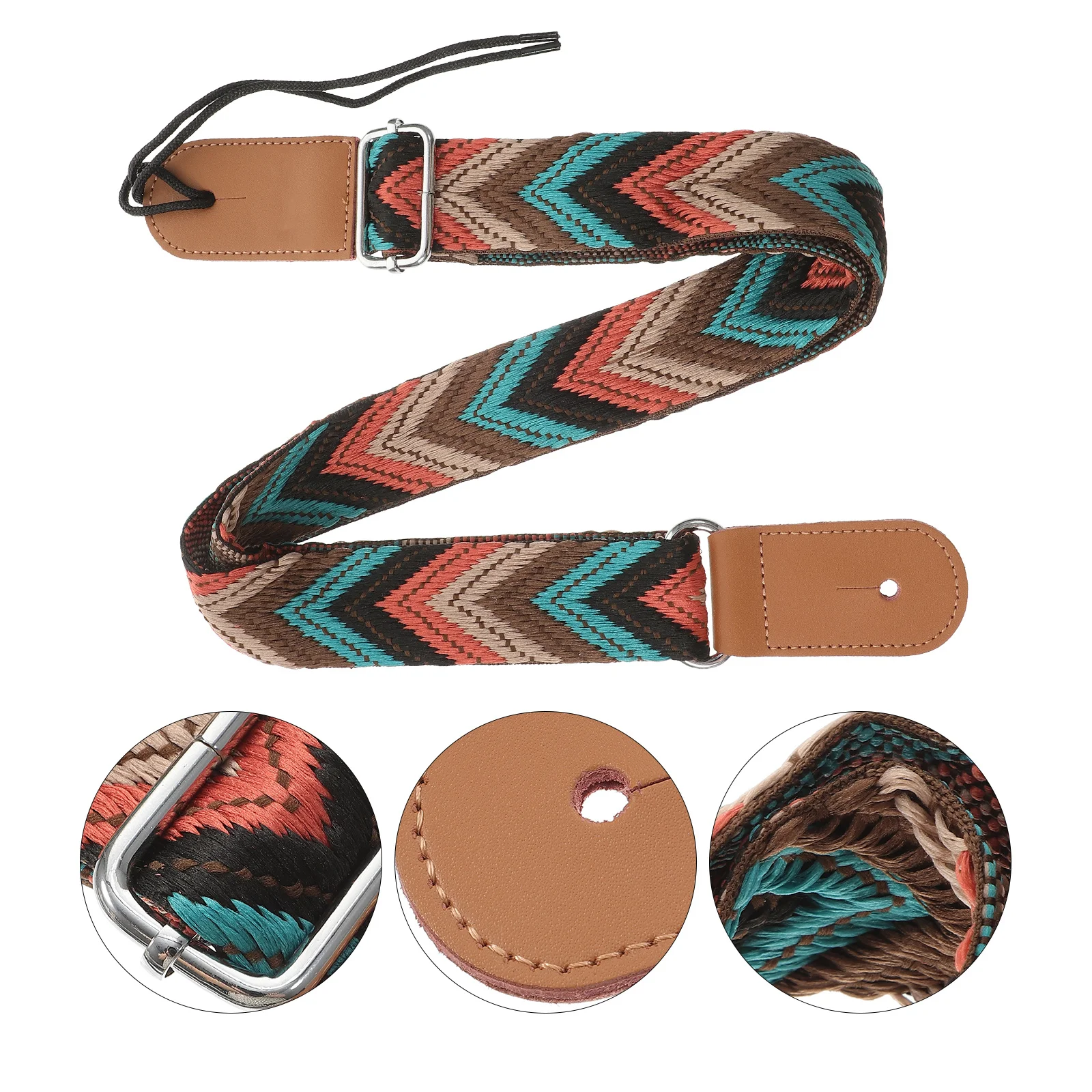 

Ukulele Strap High Strength No Drill Ballad Fine Workmanship Accessories Nylon Adjustable Guitar Shoulder Musical Instrument