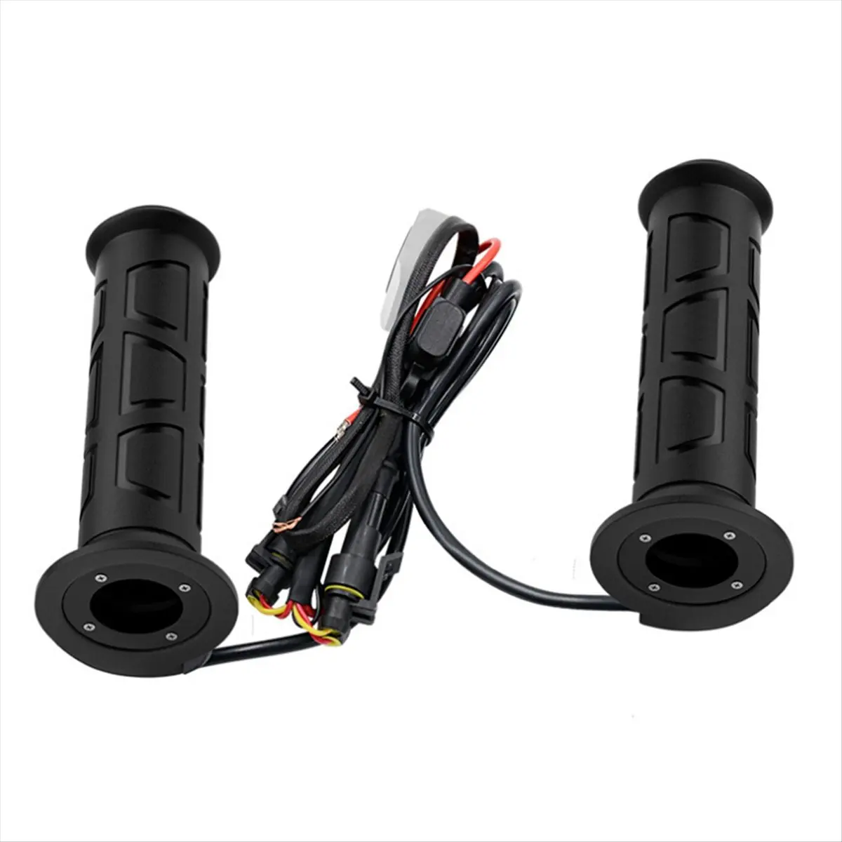 [Saleout]Hand Warmer Grip Smart Temperature Control Adjustable Hot Grip Handle Waterproof ATV Handlebar Heater for Motorcycles