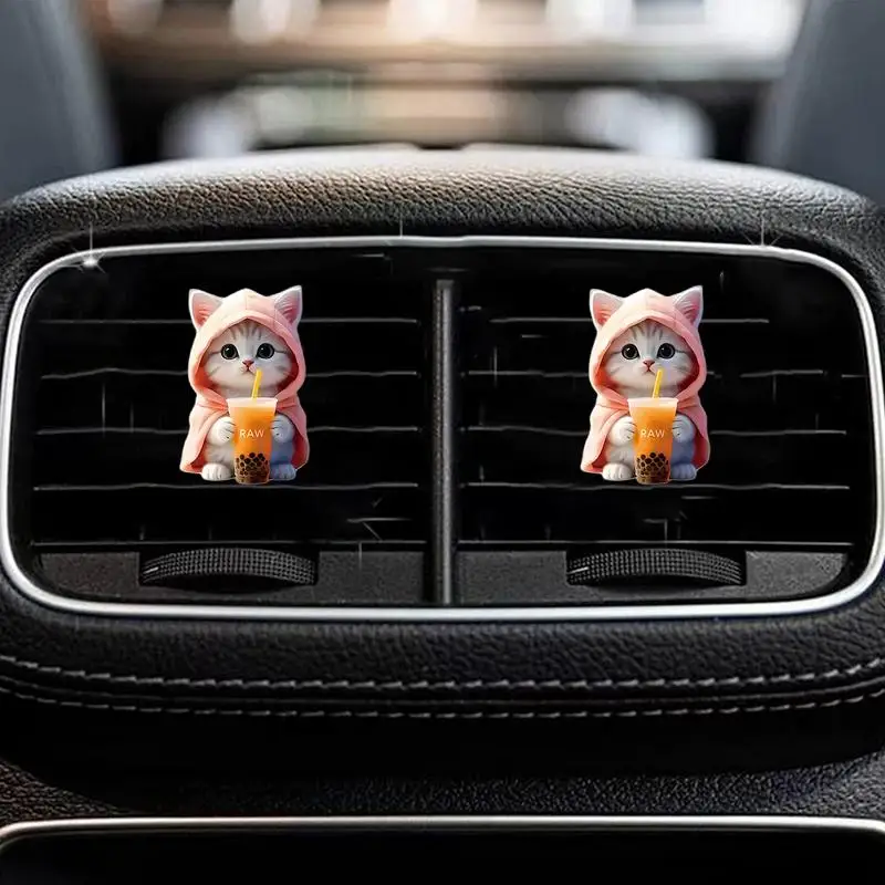 Car Air Vents Aromatherapy Tablets Perfume Air Conditioning Vent Car Interior Decoration Supplies Car Cartoon Car diffuser