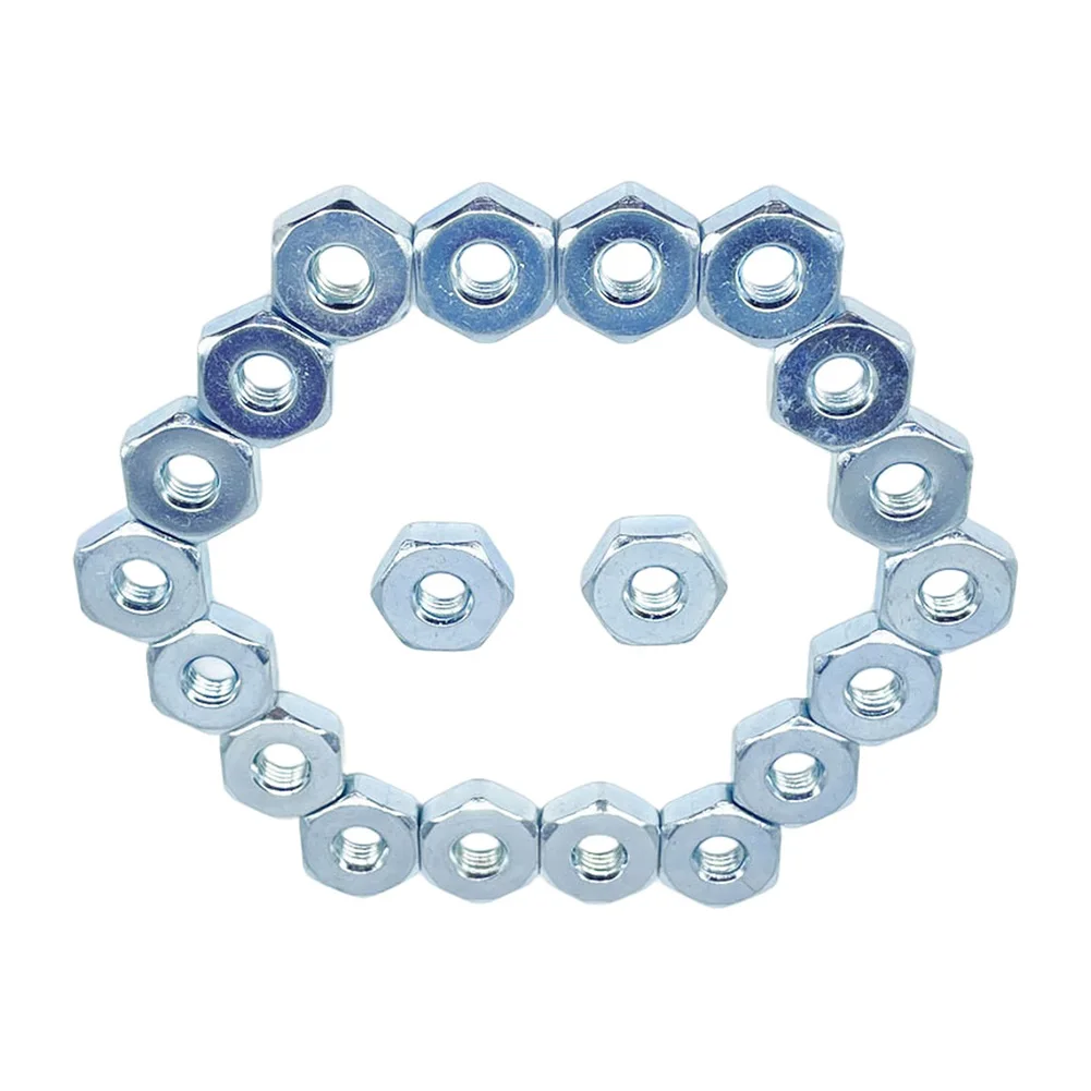For STHIL For MS Series Chainsaw Guide Plate Nuts 20PCS Metal Fit For MS310 340 360 660 Replacement Accessories