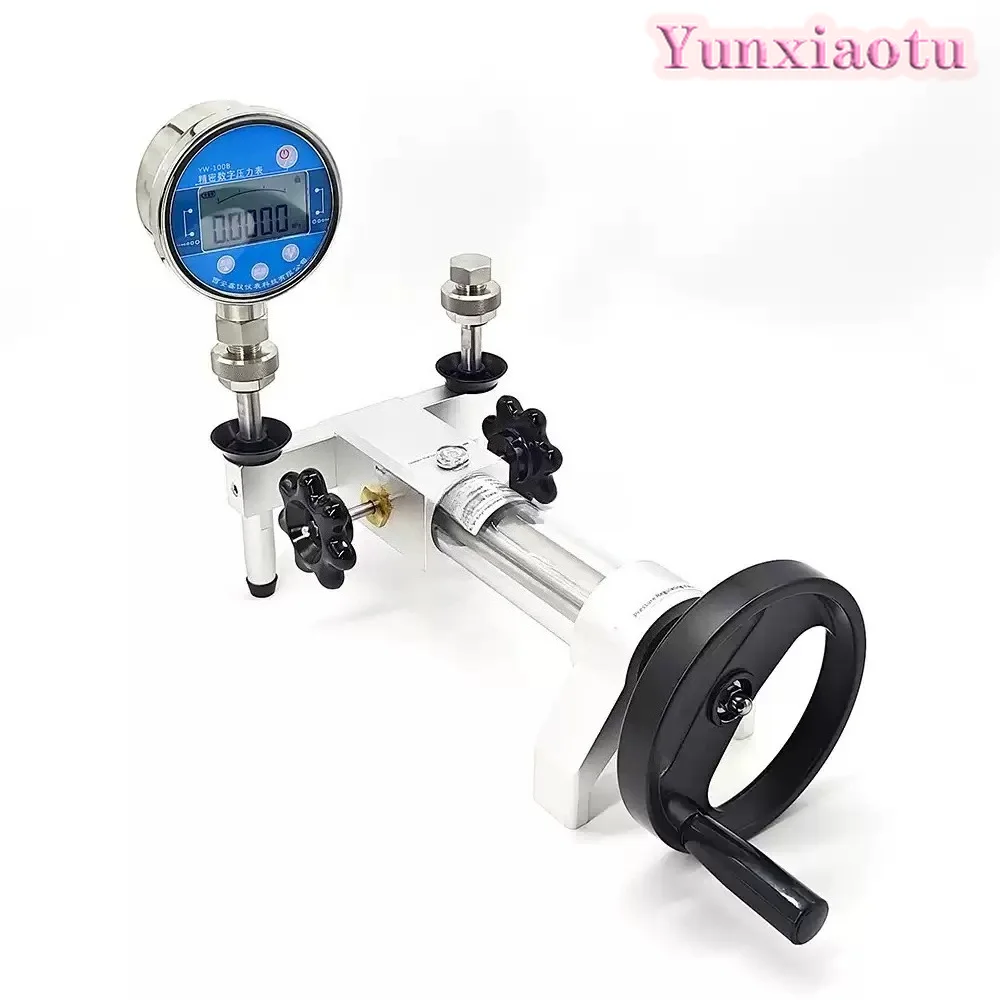 YW-1442 Portable Manual Hydraulic Pressure Source 0-60MPa Pressure Gauge Calibrator Pump Field Calibration