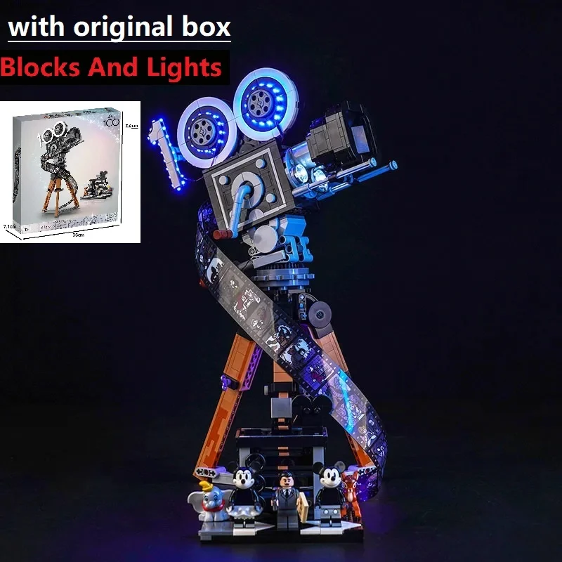 With Original Box Ideas Tribute Camera 811pcs 43230 Building Set 100th Anniversary Collectible Bricks Halloween Gift