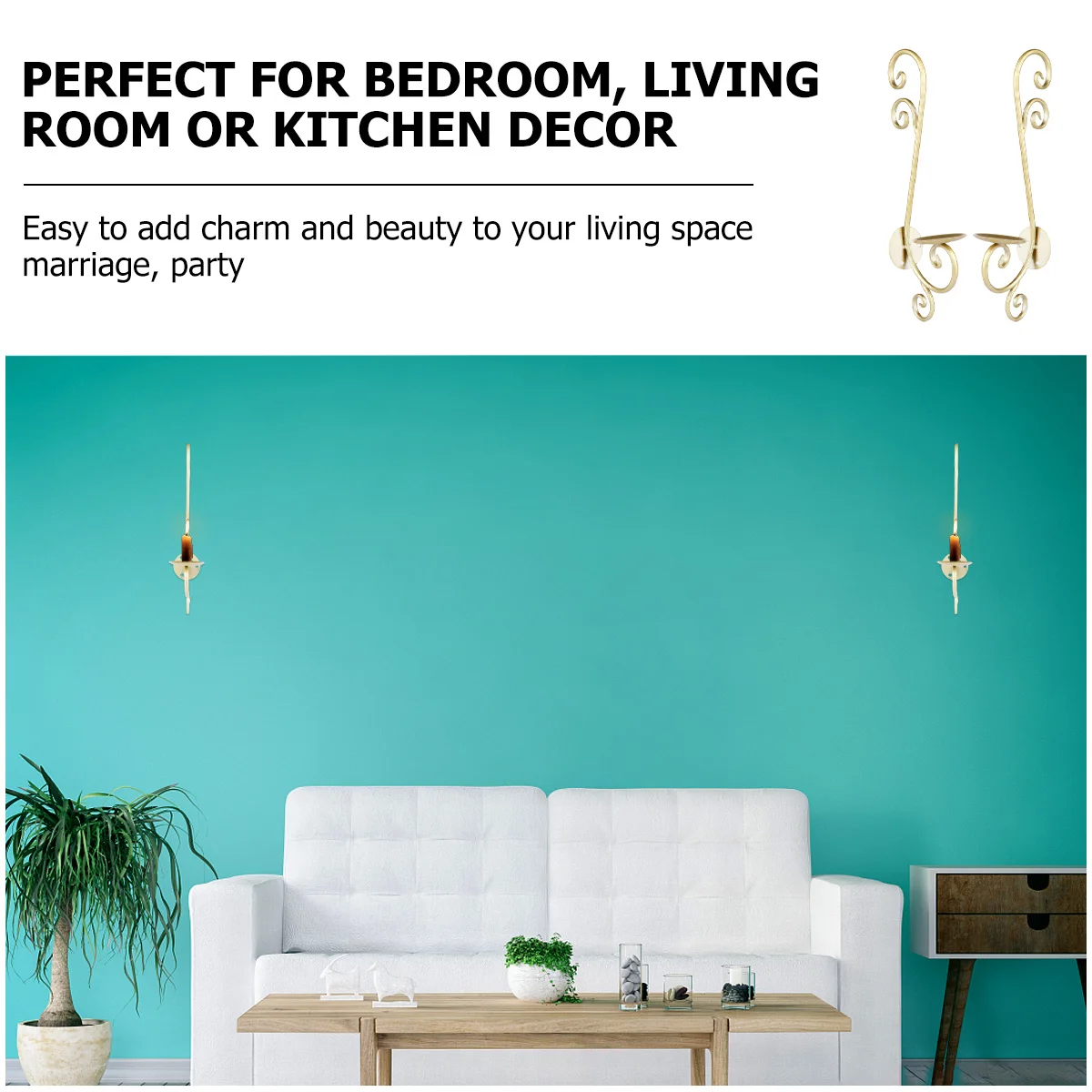 

1Pcs Visually Stunning Candlestick for Home Decor Suitable for Parties Weddings Christmas Hanging Candlestick Holder