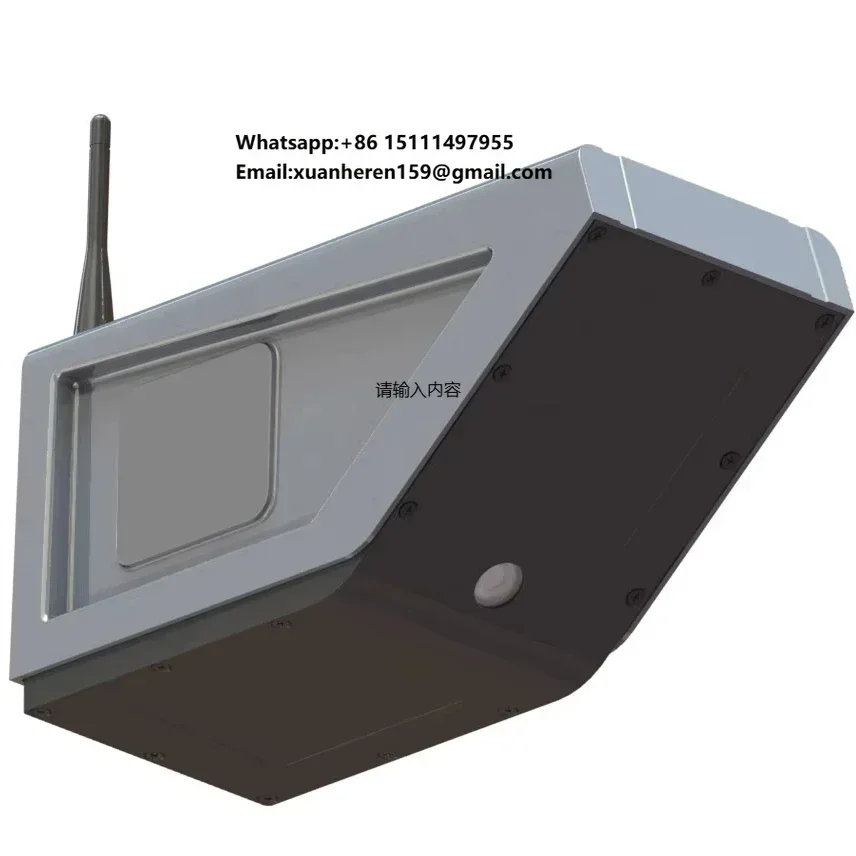 60GHz Agricultural Irrigation Runoff Measurement Water Flow Velocity Sensor 0.05-20m Liquid Level Detection