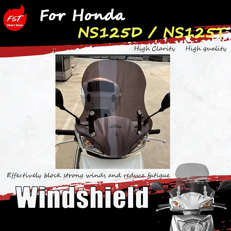 

Специальная накладка на ветровое стекло для Honda NS125D / NS125T заменена на аксессуар для ветрового стекла.
