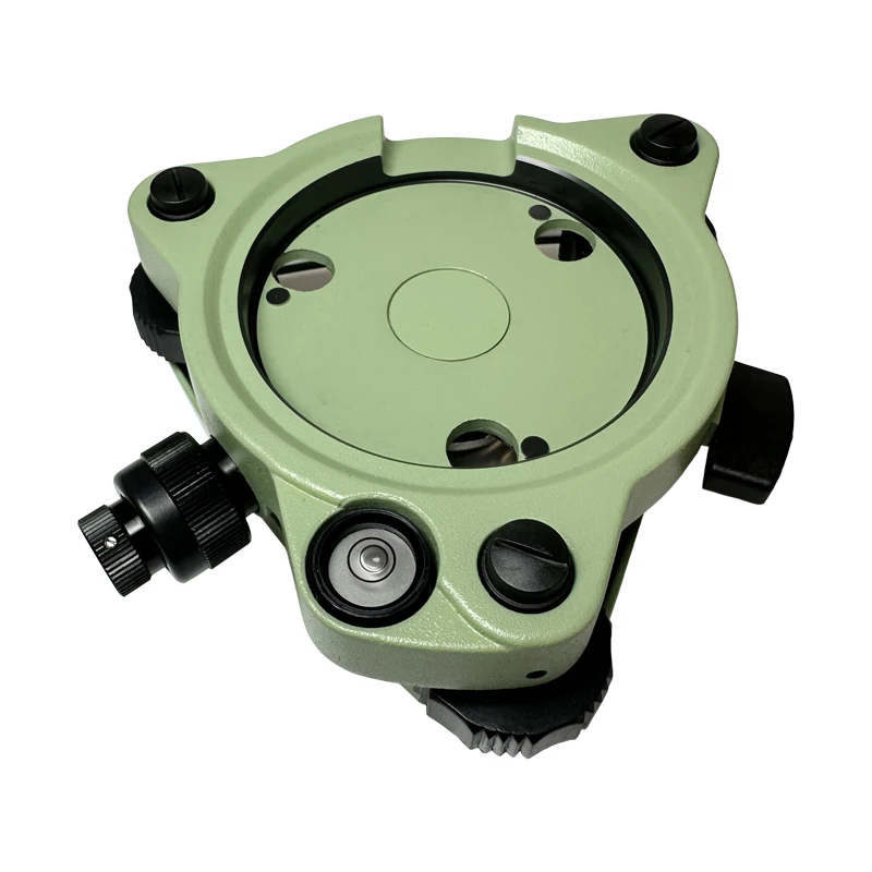 Three-Jaw Green Tribrach Adapter With Optical Plummet For Top-con Total Station Surveying Instruments GPS