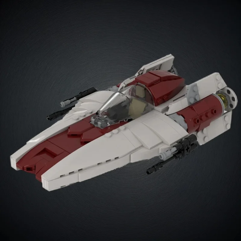 

NEW 379PCS MOC Space Battle Rebel Wing Interceptor Model Collectible Display DIY Creative Building Blocks Gift Decoration Set