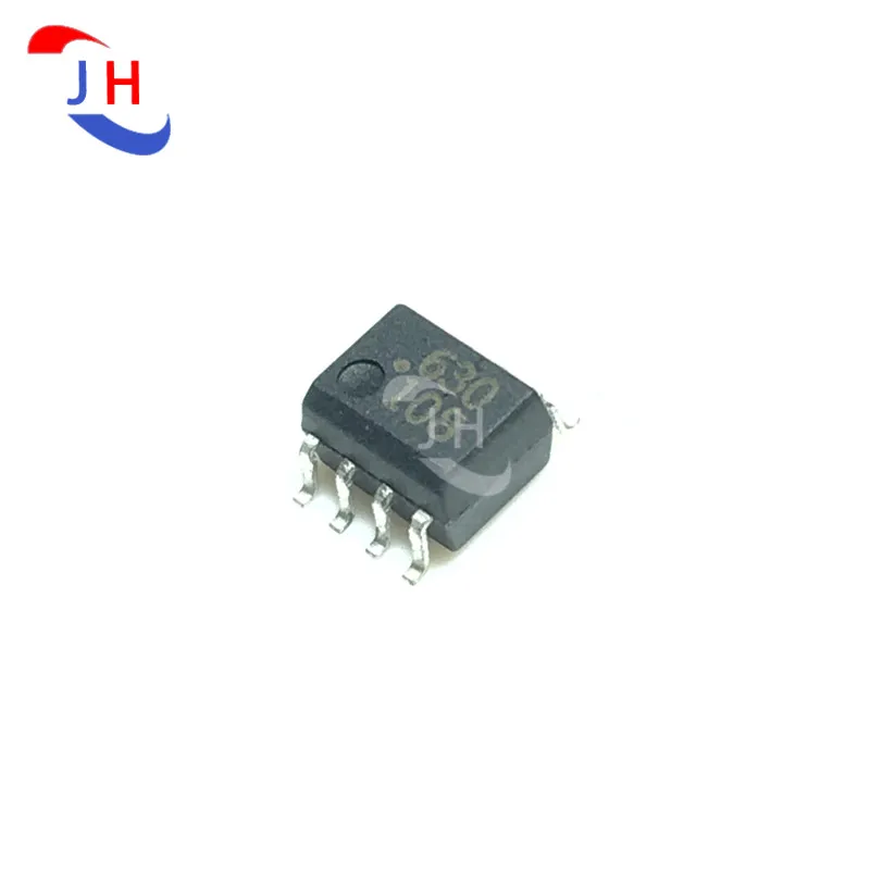 1/2/5Pcs New HCPL-0630-500E HCPL0630 Patch Dual-channel Optocoupler SOP8 A large Number of Chips Are in Stock