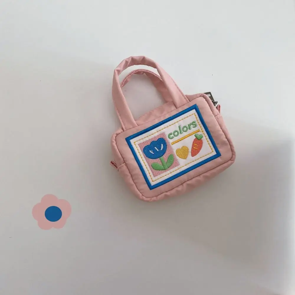 Sweet Cartoon Flower Kawaii CCD Camera Bag Coin Purse Ultralight Cute Storage Bag Portable Mini Small Change Bag Cosmetic Case