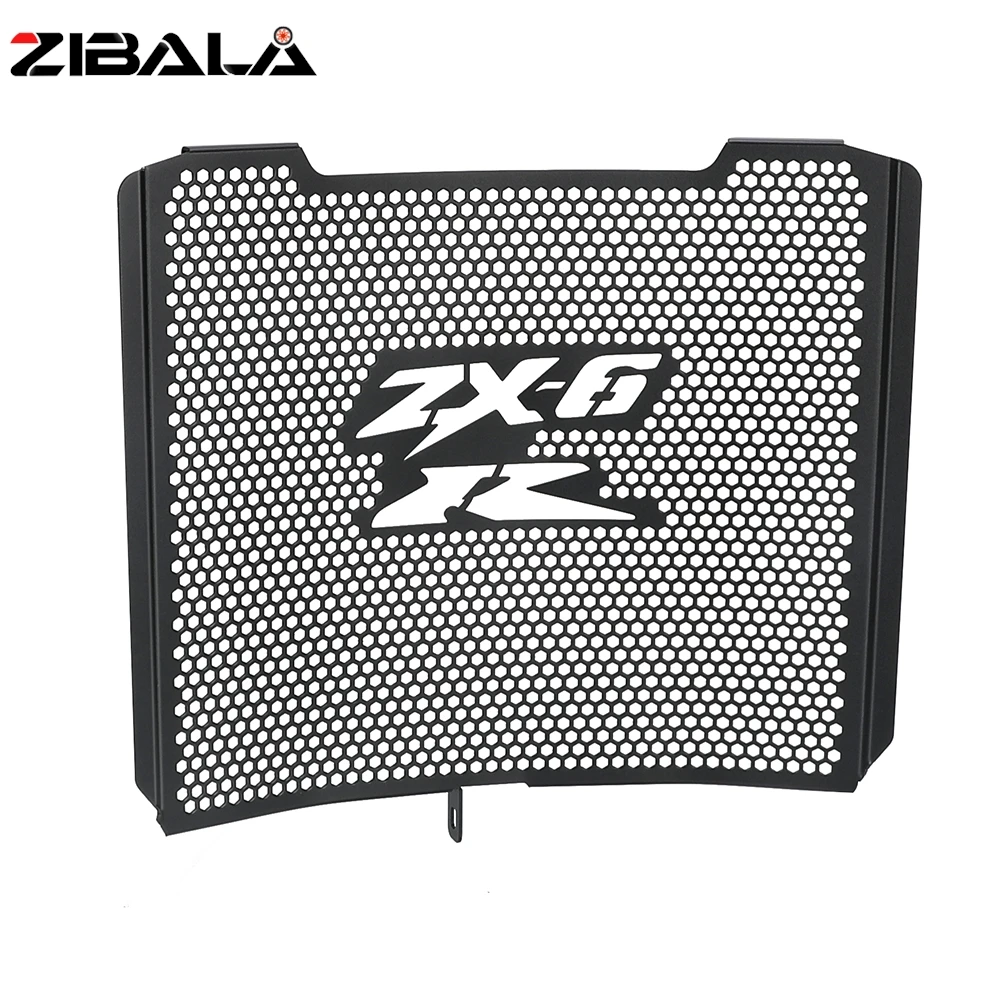 For Kawasaki ZX6R NINJA ZX6R ZX-6R Radiator Grille Guard Grill Cover Protector Accessories ZX636 ZX6R Performance 2024-2025-2026