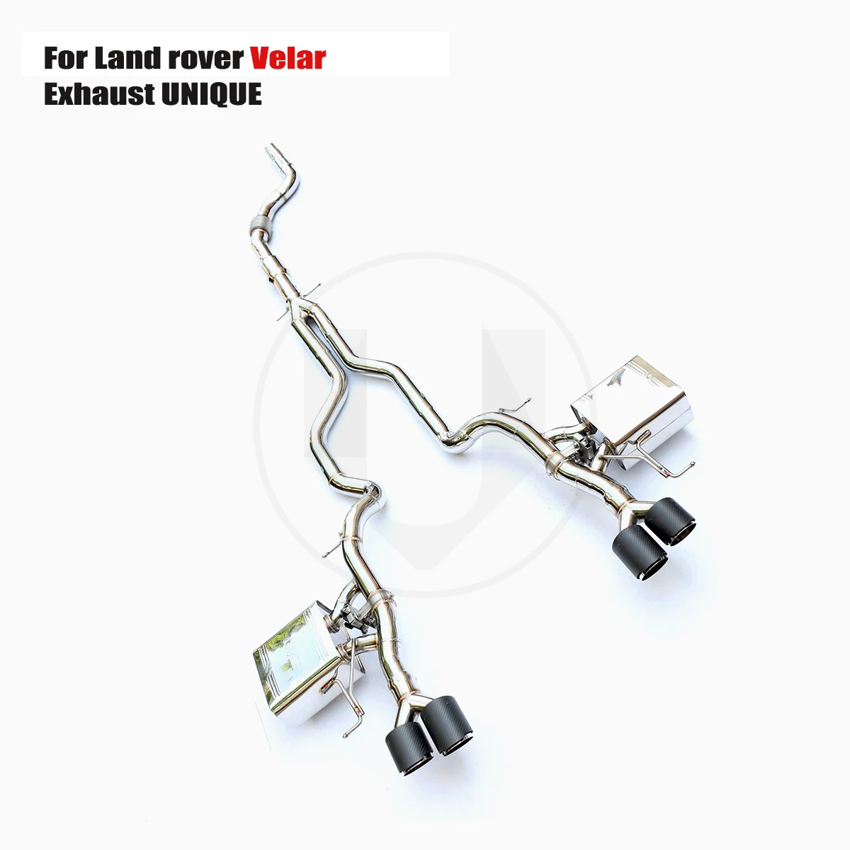 

UNIQUE for 2020+ Land Rover velar 2.0T T304 stainless steel sports Valved Exhaust System