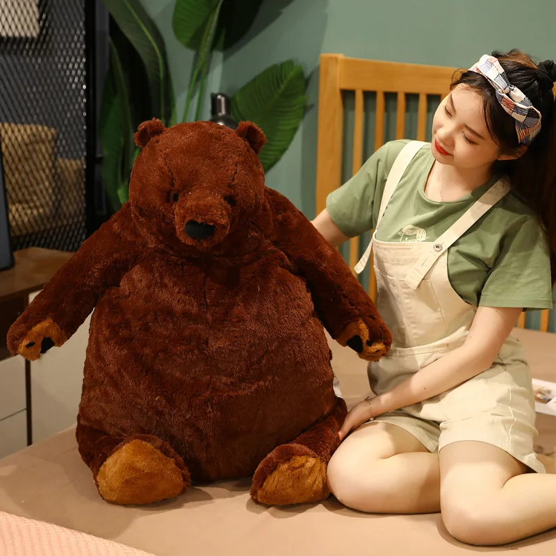 40-100cm Teddy Bear DJUNGELSKOG Plush Toys Soft Stuffed Animal Plush Bear Toy Cushion Doll Birthday Gift for Girl Soft Pillow