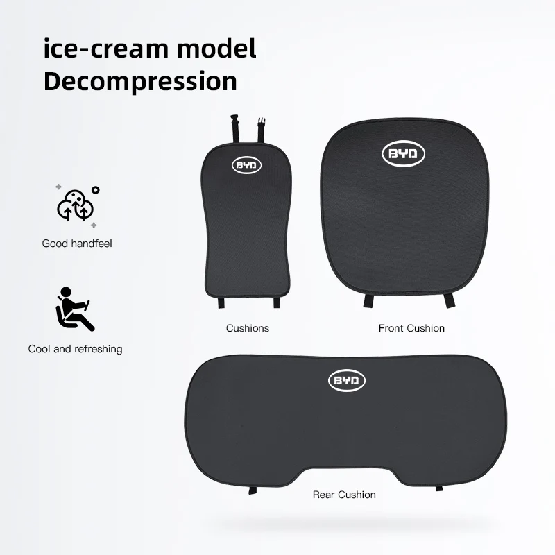 أغطية مقاعد السيارة ملحقات وسادة المقعد الواقية للسيارات BYD Atto 3 Yuan Plus Han Tang EV F3 E6 Dmi Song F0 Qin Pro G3 I