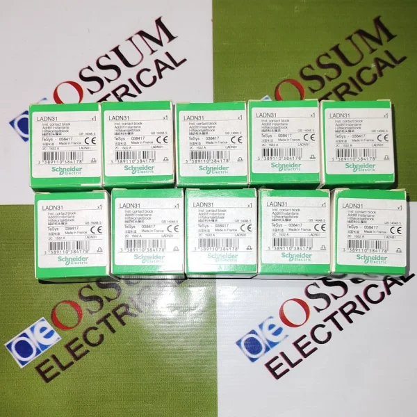 

Ladn31 Add on Auxiliry Contact Block Lot of 10pcs Brand New Original Spot Plc