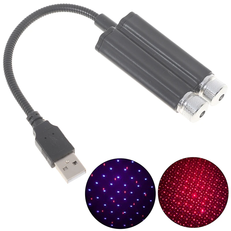 

LED Car Roof Star Light Projector Starry Atmosphere Ambient Galaxy Lights for Vehicle Interior Decoration