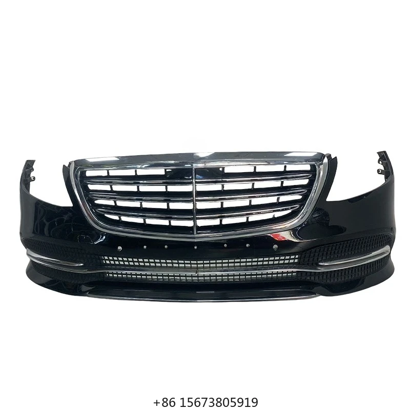 

Suitable for S-Class W222 S320 S400 Modified S65 Large Surround Front and Rear Bumper Front Mouth Assembly