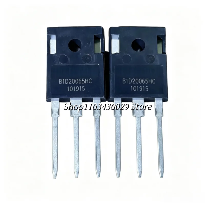 10Pcs New Original B1D20065HC TO-247 20A 650V Silicon Carbide Schottky Diode