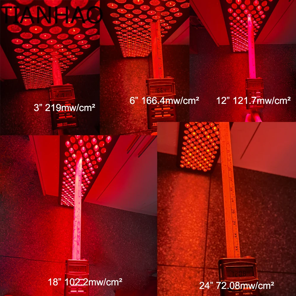 Full Body 630 660nm 810 830 850nm with Vertical, Flat Lay  Stand Red Light Therapy Panel Red Therapy Lights