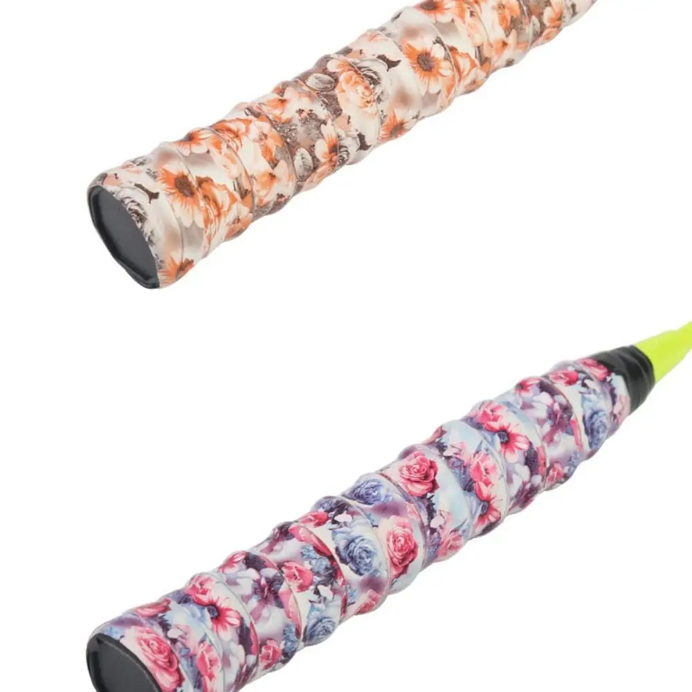 Leopard Print Racket Sweatband Hand Glue Winding Bicycle Handle Winding Strap Non-slip Sweat Absorbed Tennis Tape