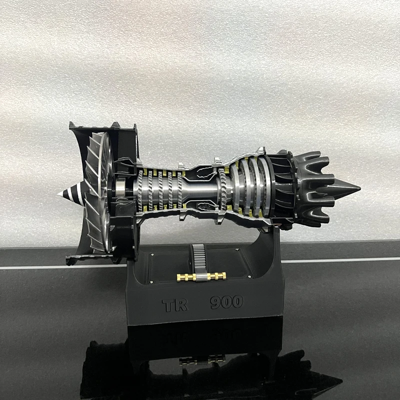 TR900 Aircraft Turbofan Engine Model Kit DIY Jet Engine Assembly Kit Toy