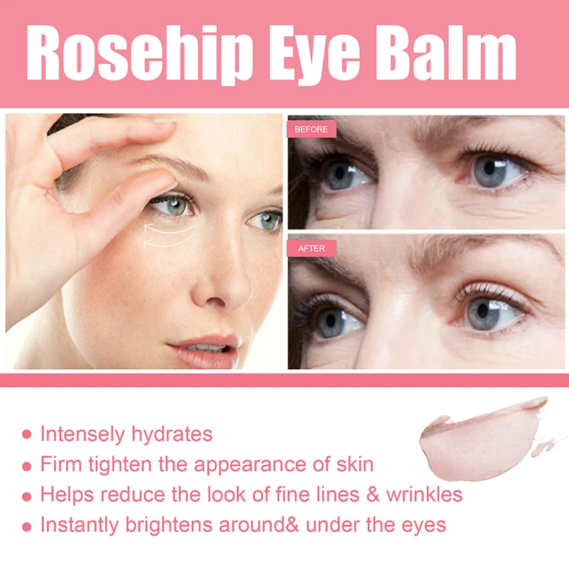 Instant Facial Firmness Eye Cream Stick Removes Periorbital Dark Circles Reduces Fine Lines Tightens Lift Moisturizing Eye Skin