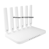 EU Modem Openwrt 4G/ 5G LTE CPE Sim Wireless Router AX3000 WIFI 6 Router with SIM Card Slot with 6 High Gain Antennas
