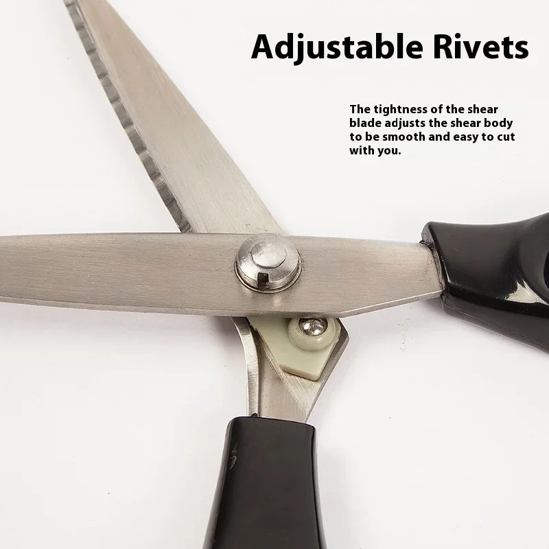 Ciseaux à borda dentelei ciseaux pour tissu en acier inoxydable pour la costura la coupe de dentelle les outils de tailleu