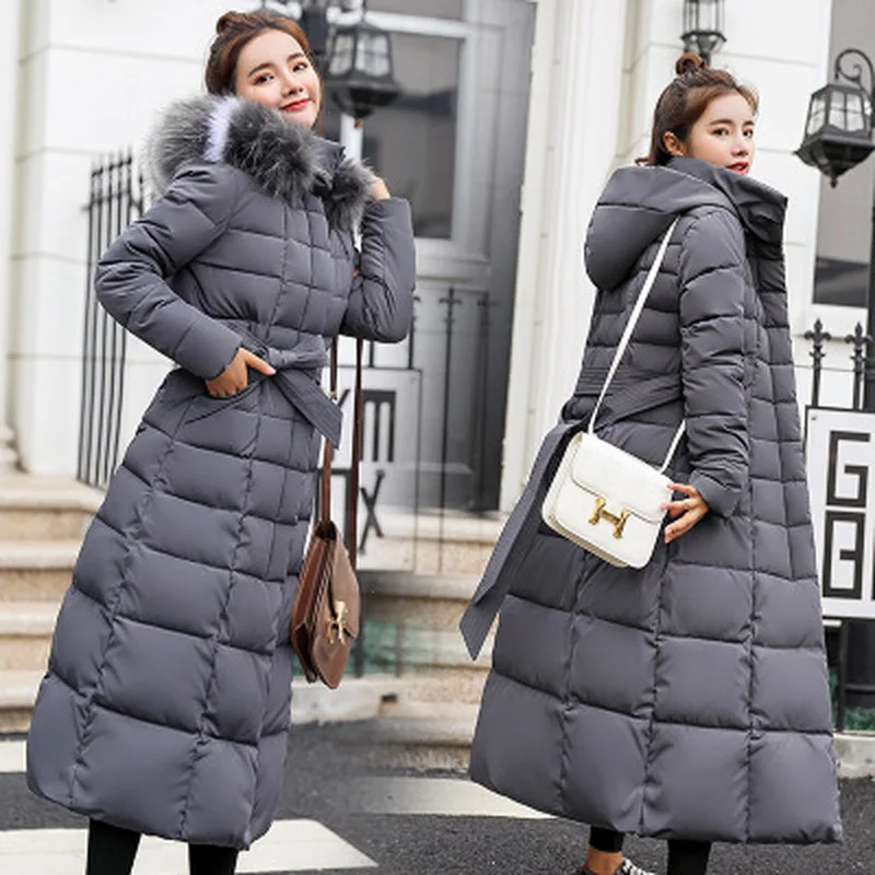 Women Down Parka Spring Winter Autumn Winter Jacket Women Coats Female Outerwear Long Lady Clothing White Duck Parka Red Black