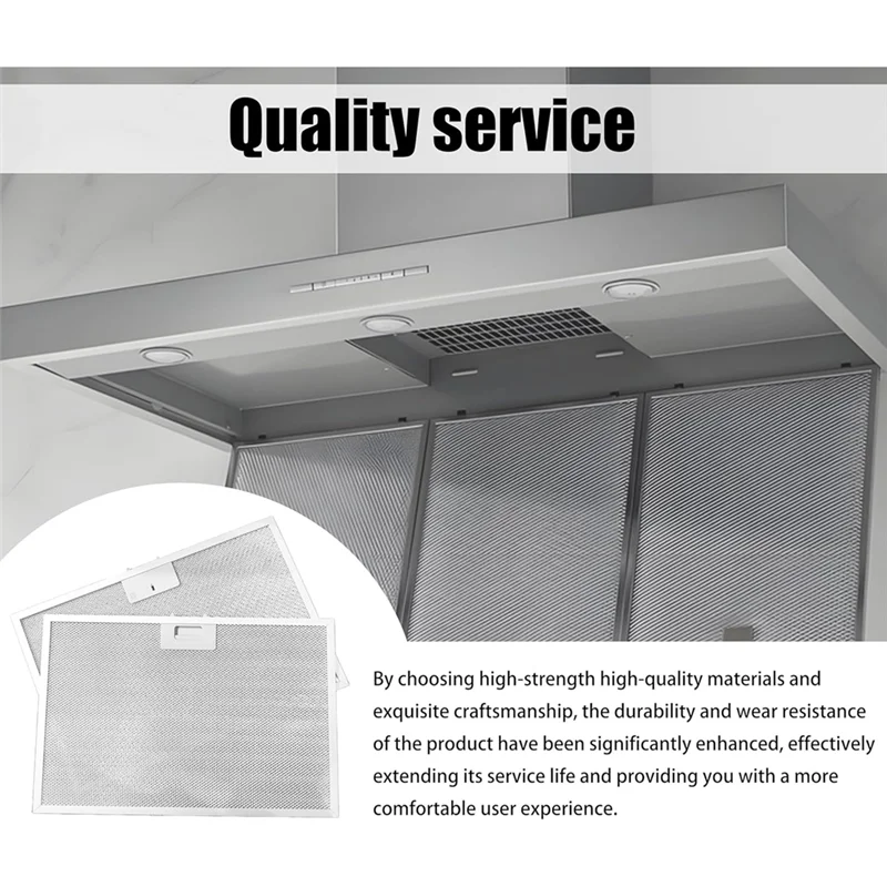

【HAND TOOL】For GE JV566H1SS JV566H2SS JV565H2CC Compatible 2PCS WB02X24871 Range Hood Grease Filter
