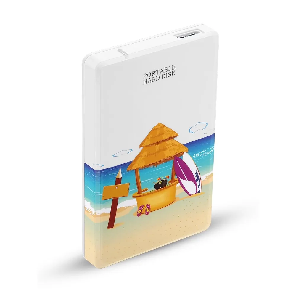 

1 мобильный жесткий диск 1 т USB 3.0 Lanshuo 2,5 дюйма 2T жесткий диск для ТВ-игр 500 г поддерживает мобильный телефон типа c
