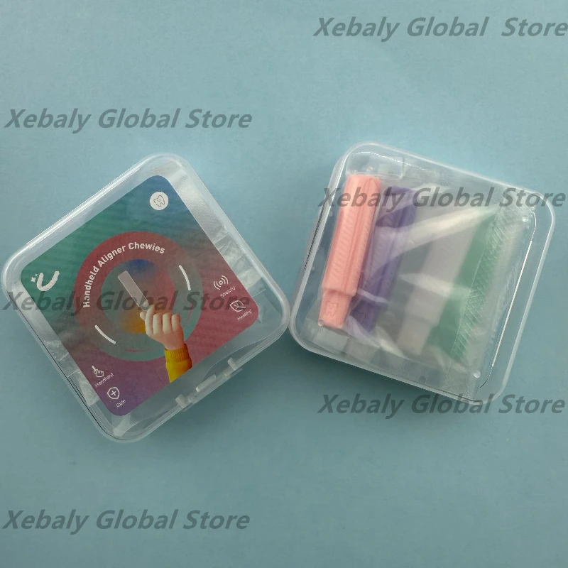 

20x4Pcs/Box Orthodontic Aligner Chewies for Comfortable Invisible Braces Support and Confident Biting Teeth Tasteless