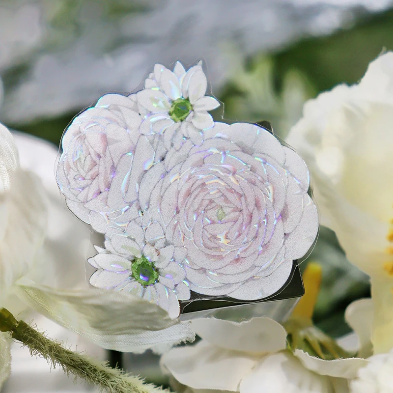 OKMT Collage Card Making Journal Decorative Masking Pet Washi Tape shell Luster