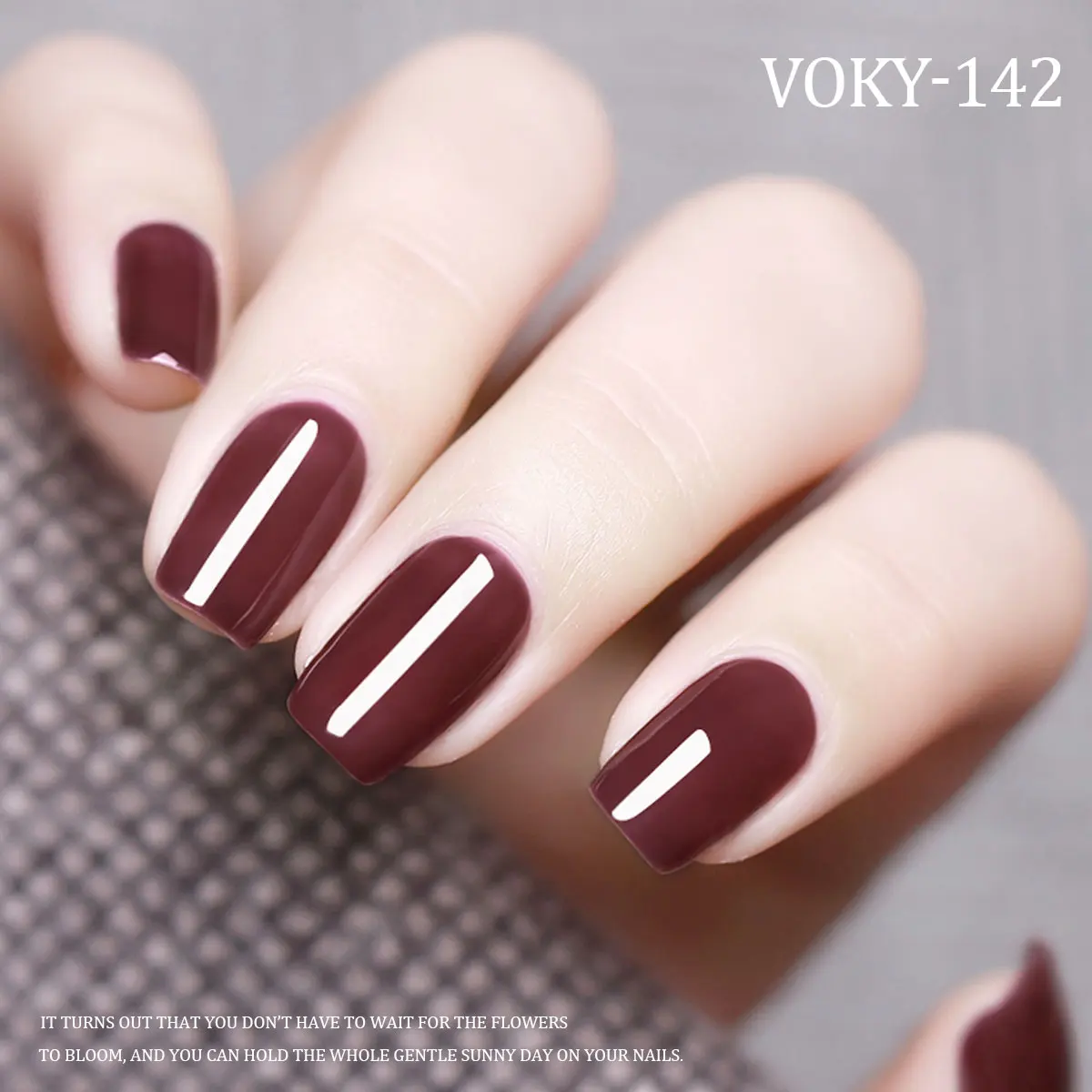 VOKY 6-PACK SET - Red Series nagelgelset - Compact en schattig flesontwerp, perfect voor doe-het-zelf op nagelsalons.