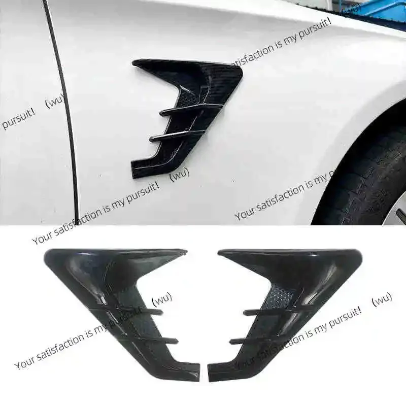 2 pcs GM Airflow Fenders, Windshield Side Vents, Spoilers, Louvers, Exterior Gill Ventilation Stickers